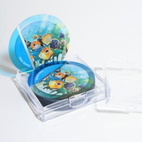 客製化圓形撲克牌T-CARD熱帶魚世界
